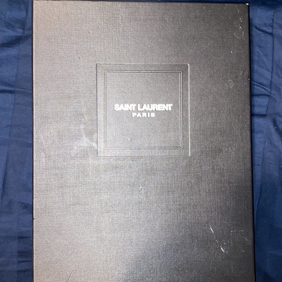 SAINT LAURENT Calfskin Star Rider Pouch/Bag - Picture 3 of 4